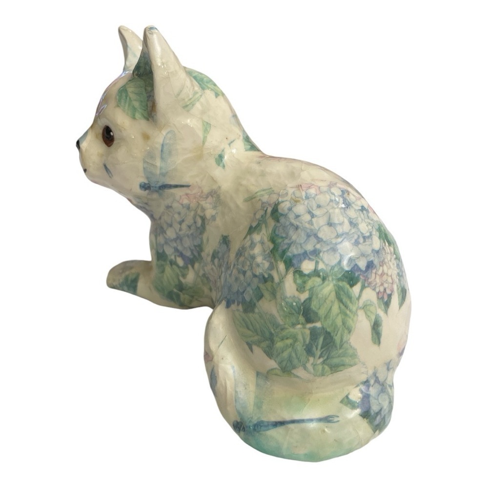 Global Studio's Pottery Cornwall
Floral Decoupage Ceramic The Cat - Picture 6 of 11